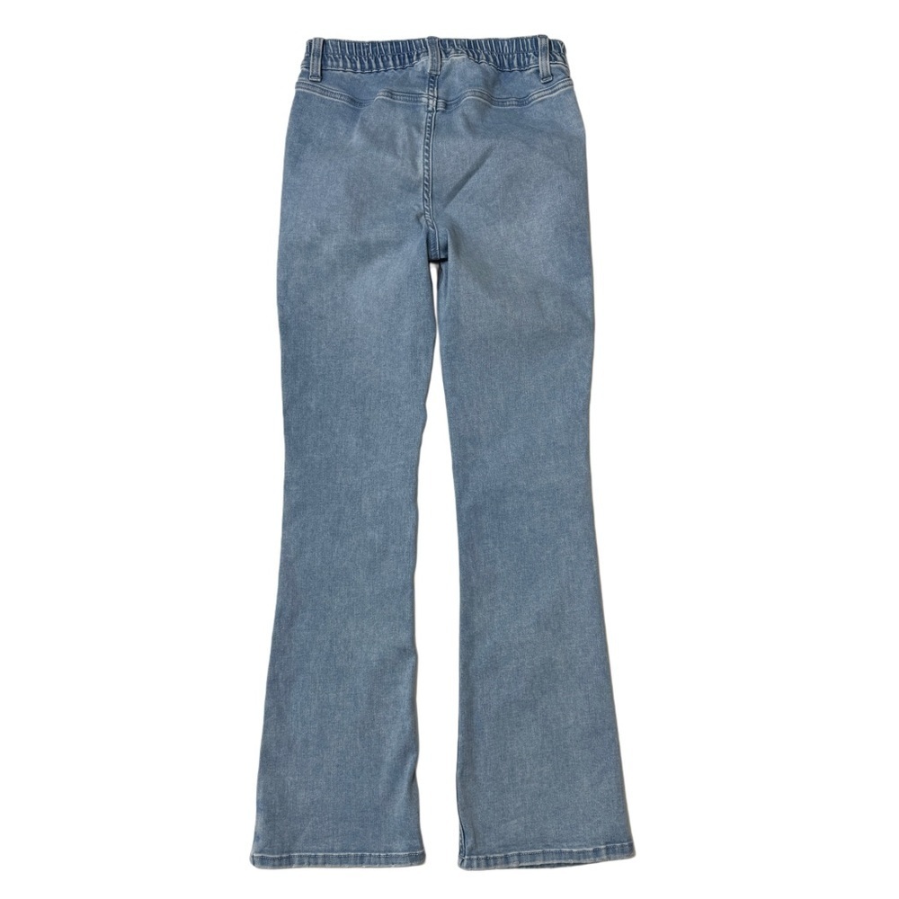 {aerie} "Everyday Soft" Blue High Rise Bootcut Stretch Pull On Denim Jeans - Picture 2 of 7